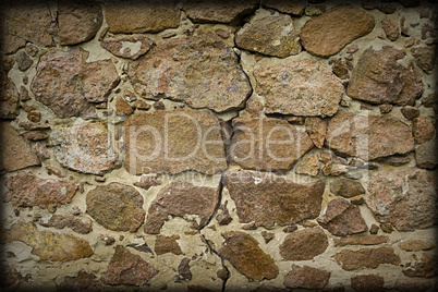 Ancient dry stone wall - lovely texture/background