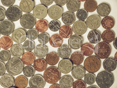 Vintage British Pound