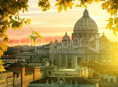 Vatican in autumn