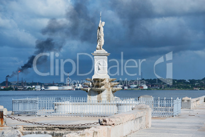 Malecón in Havanna auf Kuba