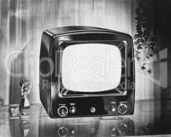 Philco brand portable television, circa 1952