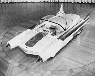 Futuristic Car, circa late 1950s-early 1960s