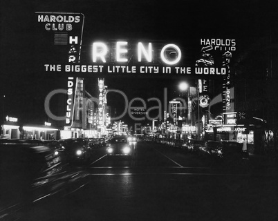 Reno Nevada, circa 1950s
