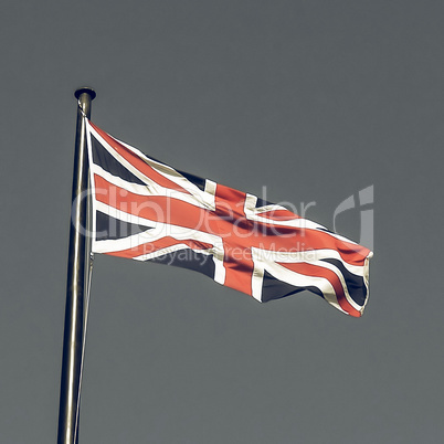 Vintage looking UK Flag