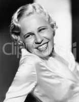 Portrait of smiling woman