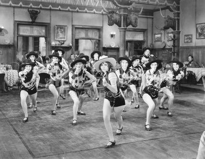 A group of women dancing