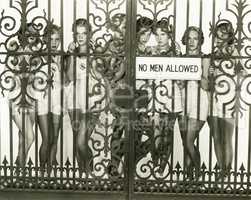 No men allowed