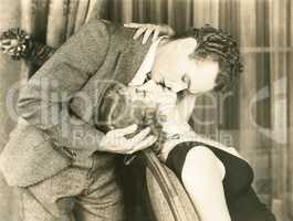 Affectionate couple