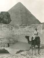 Camel ride at the Sphinx and Pyramids