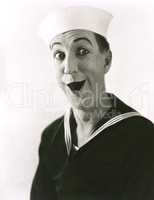 The happy sailor