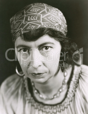 Portrait of a gypsy