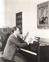 Composer at work