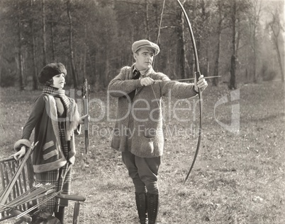 Archery lesson