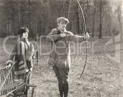 Archery lesson