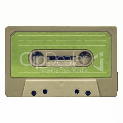 Vintage looking Tape cassette Vintage looking Tape cassette