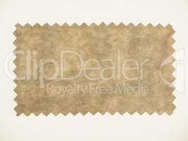Vintage looking Brown paper sample