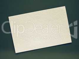 Vintage looking Blank paper tag label