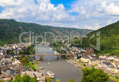 Blick auf das Moseltal