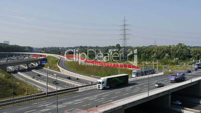 Autobahnkreuz Ruhrgebiet A40