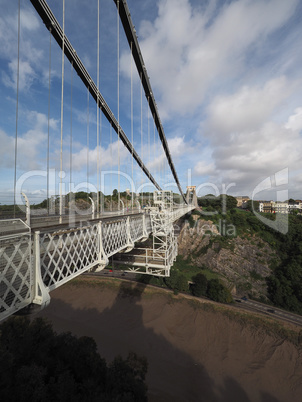 Clifton Suspension Bridge in Bristol