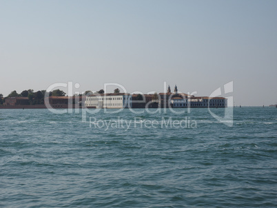 San Servolo island in Venice