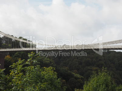 Clifton Suspension Bridge in Bristol