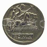 Vintage Roman coin