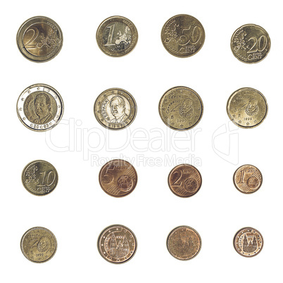 Vintage Euro coin - Spain
