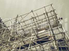 Vintage looking Scaffolding