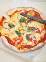 Italian pizza Margherita