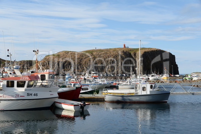 Hafen von Stykkisholmur, Island