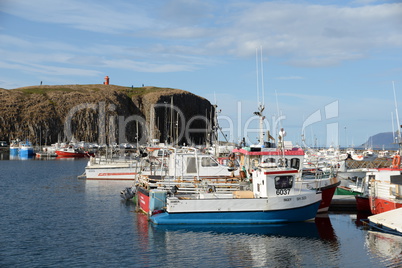 Hafen von Stykkisholmur, Island