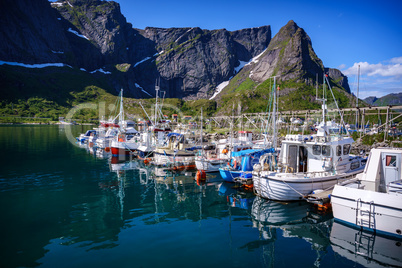 Lofoten archipelago islands