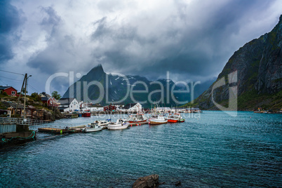 Lofoten archipelago islands