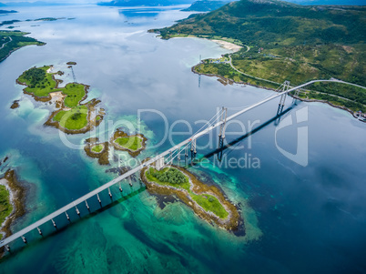 Tjeldsundbrua bridge in Norway