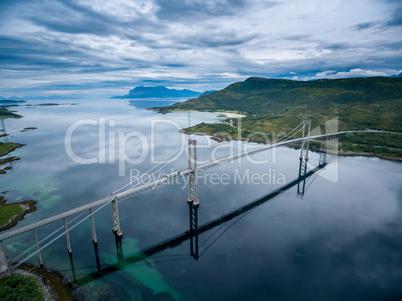 Tjeldsundbrua bridge in Norway