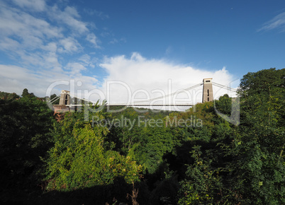 Clifton Suspension Bridge in Bristol