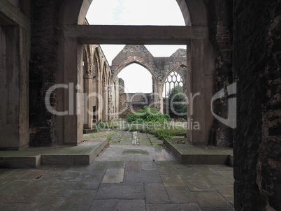 St Peter ruined church in Bristol