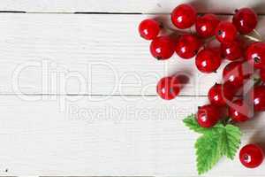 A red currant berry background
