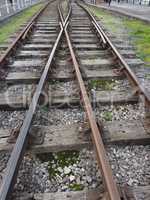 Railway track detail