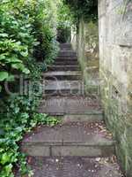 Stairway to Alexandra Park in Bath
