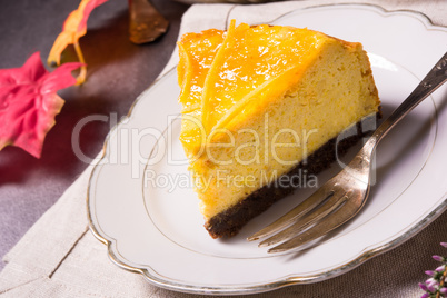 pumpkin cheese cake