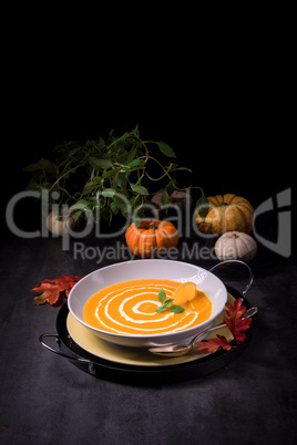 Pumpkin Soup with orange