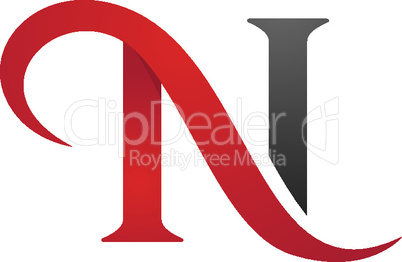 N Letter Logo Template