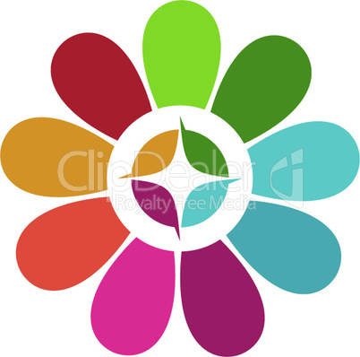 Beauty Vector flowers design logo Template icon