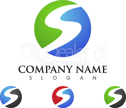 S Letter Logo template