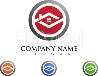 Home and Building Business Property Logo Template