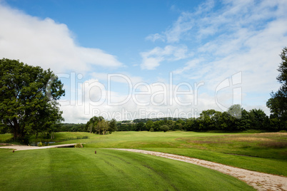 View of beautiful golf course