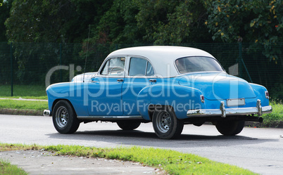 amerikanische Oldtimer in Havanna auf Kuba