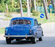 amerikanische Oldtimer in Havanna auf Kuba